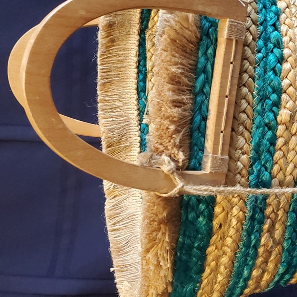 Antik Kraft HASHREE TOTE Turquoise - Picture 7 of 9